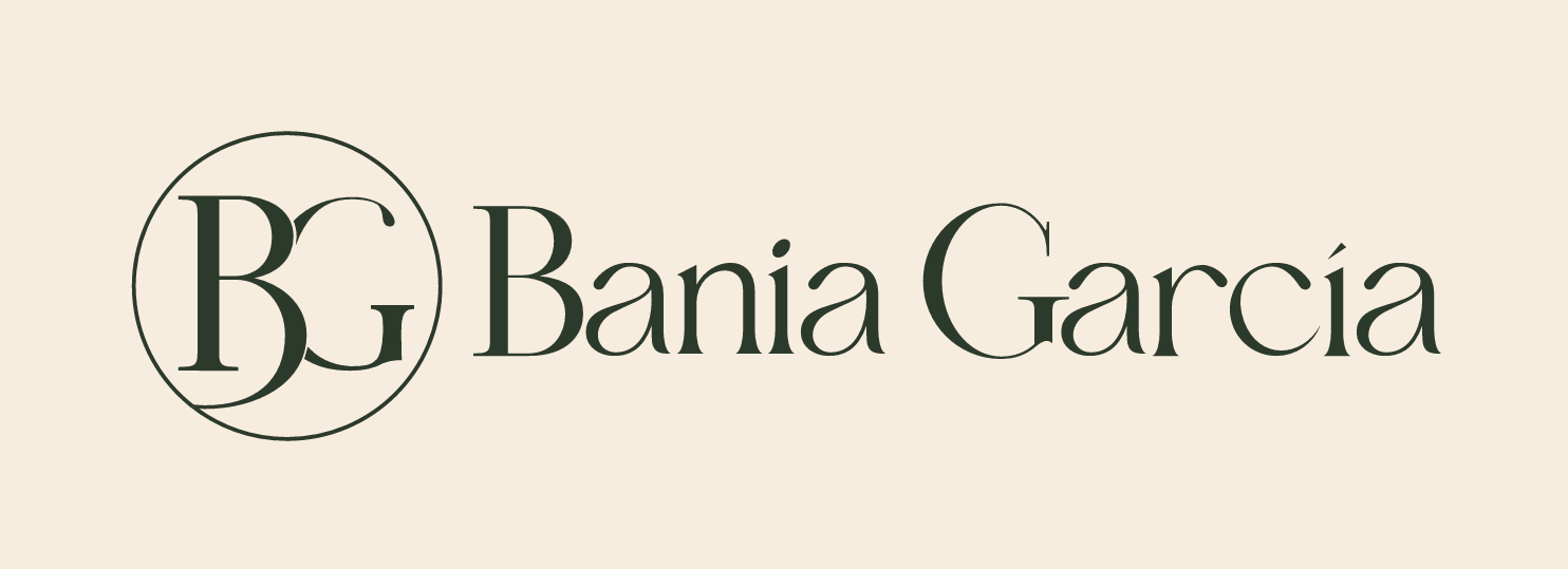 Logo principal de Banía García Benítez en horizontal.